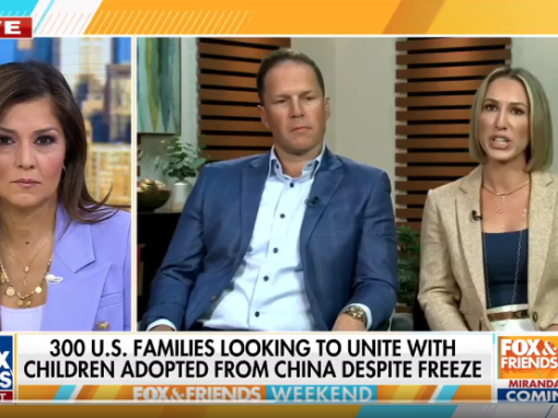 “These children have families. It would be an injustice to leave them in an institution.” The Coghlan family is appealing to President Trump to help