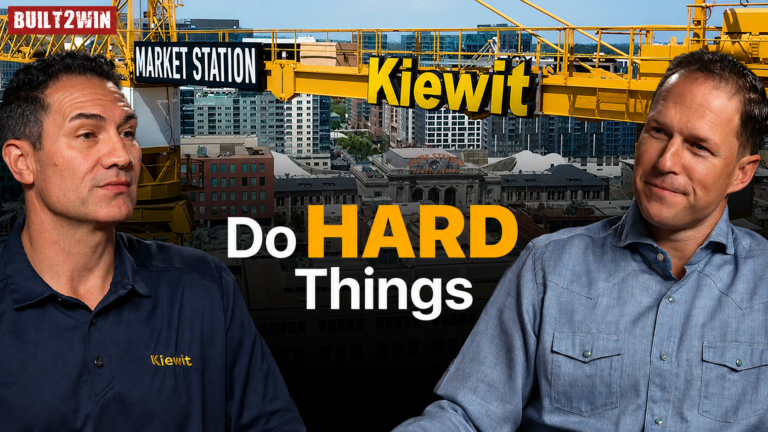 VP of Kiewit: From Fired to Construction Leader of an $18 Billion Empire